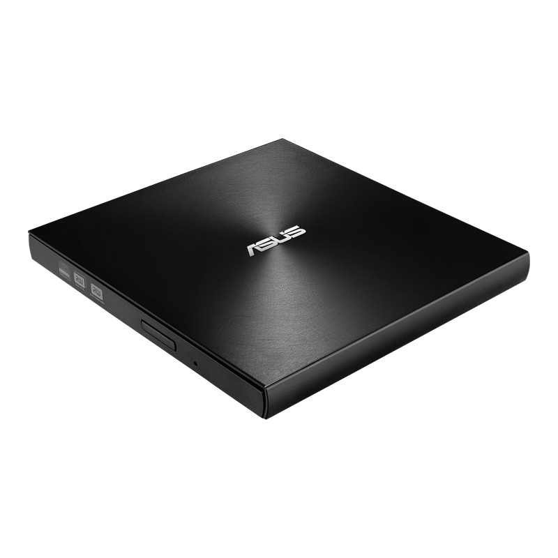 External DVDRW Drive ASUS ZenDrive U9M, Portable Ultra-Slim -13mm, Super-Multi DVDR+8x/-8x, RW+8x/-6x, DL+6x/-6x, M-DISC, Includes two cables for USB Type-C and Type-A, USB2.0 (USB-C/USB-A), Black, Retail photo 4