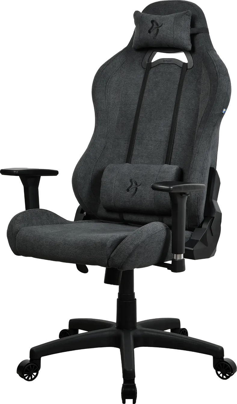 Fotoliu Gaming AROZZI Torretta 2023 Edition/ Soft Fabric/ up to120kg / 155-185cm / Dark Grey photo 1