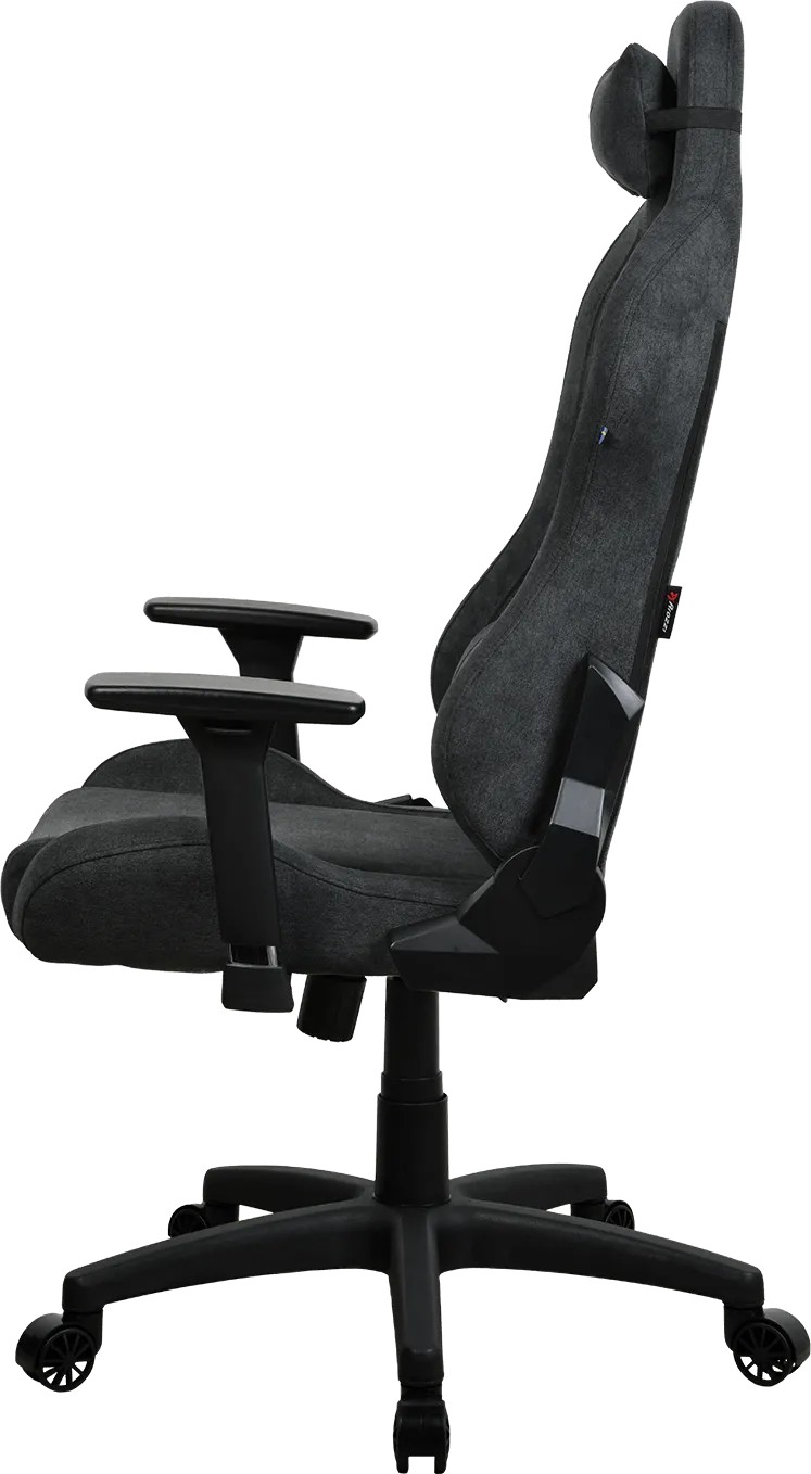 Fotoliu Gaming AROZZI Torretta 2023 Edition/ Soft Fabric/ up to120kg / 155-185cm / Dark Grey photo 3