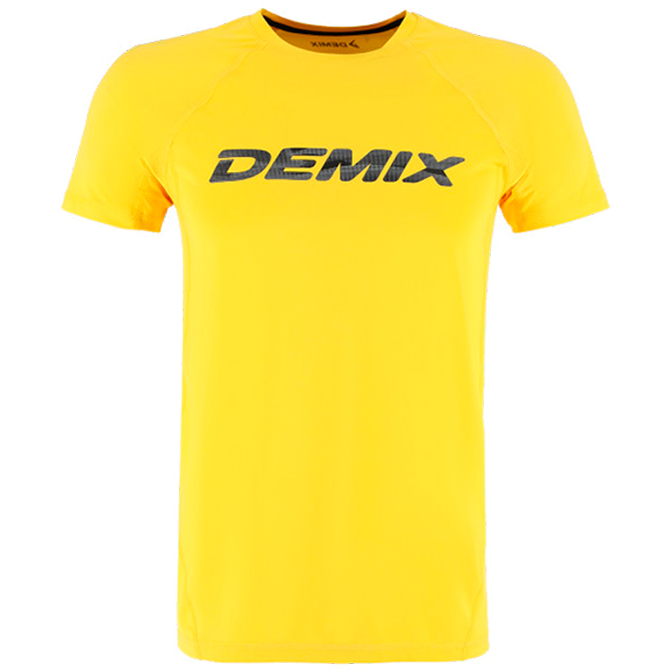 Tricou bărbătesc Demix Train M Tee 46 Galben photo 1 Tricou bărbătesc Demix Train M Tee 46 Galben photo 1
