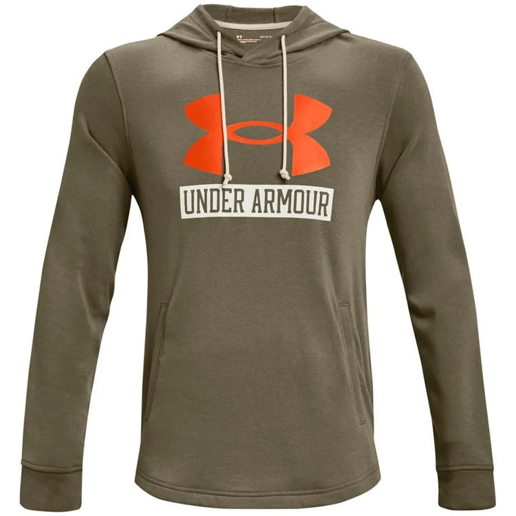 Hanorac pt bărbați Under Armour UA Rival Terry Logo Hoodie L Verde photo 1 Hanorac pt bărbați Under Armour UA Rival Terry Logo Hoodie L Verde photo 1