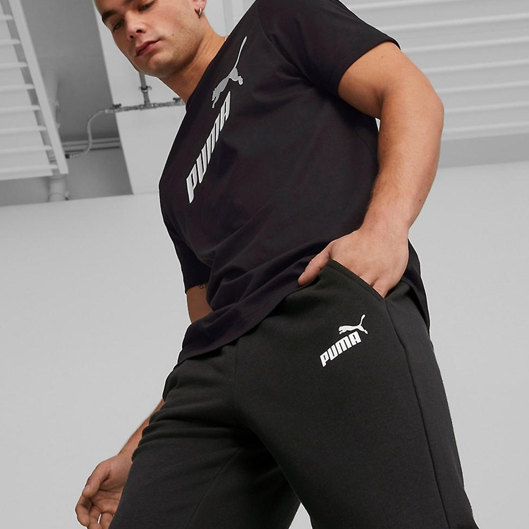 Брюки Puma ESS+ 2 Col Logo Pants S Черный Мужской photo 5