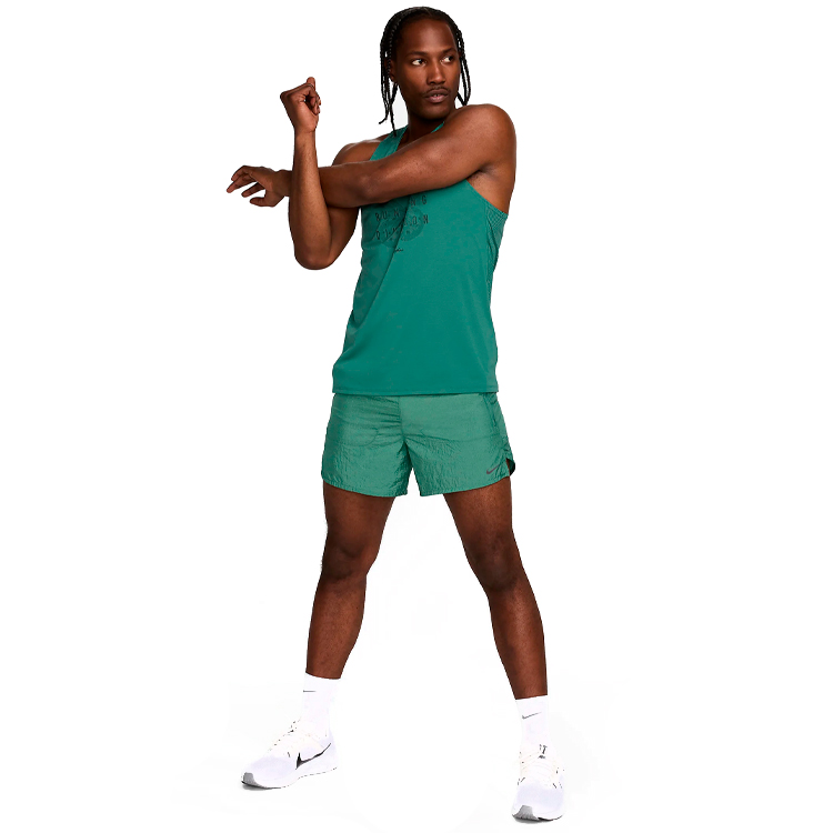 Sorti de bărbați Nike M DF RUN DIV STRIDE 5BF SHO XL Verde photo 3