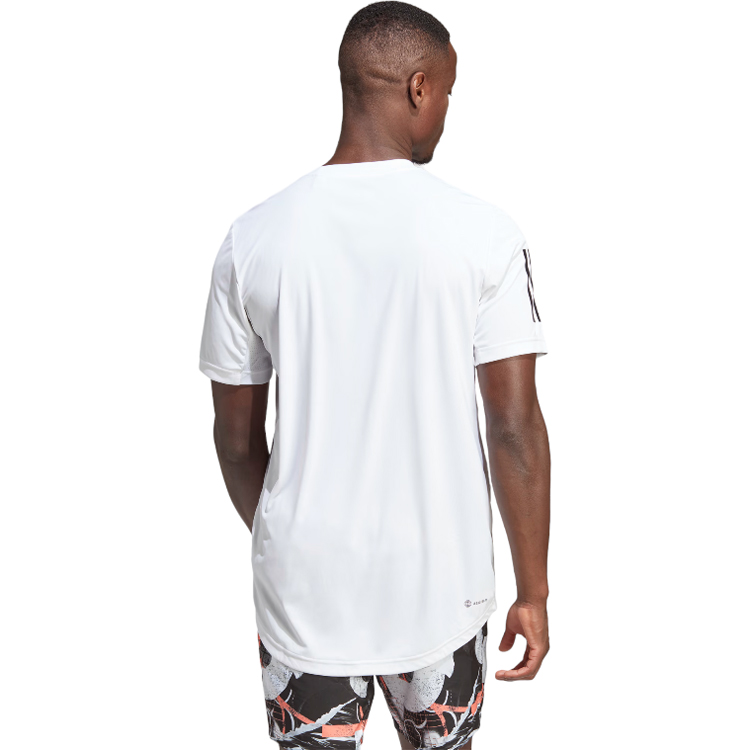 Tricou bărbătesc Adidas CLUB 3STR TEE L Alb photo 4
