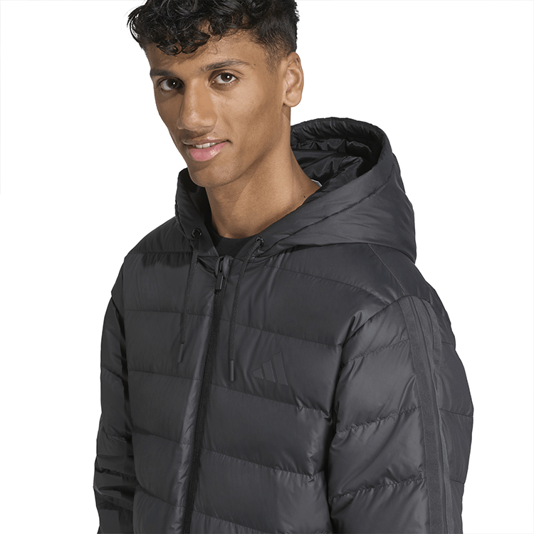 Куртка мужская Adidas ESS 3S LD HD PA M Черный photo 3