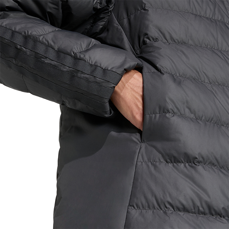 Куртка мужская Adidas ESS 3S LD HD PA M Черный photo 4