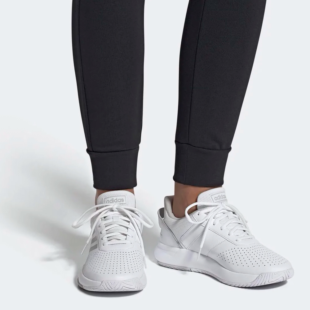Кроссовки Adidas COURTSMASH / Женский / 42 / Белый/Серый photo 5