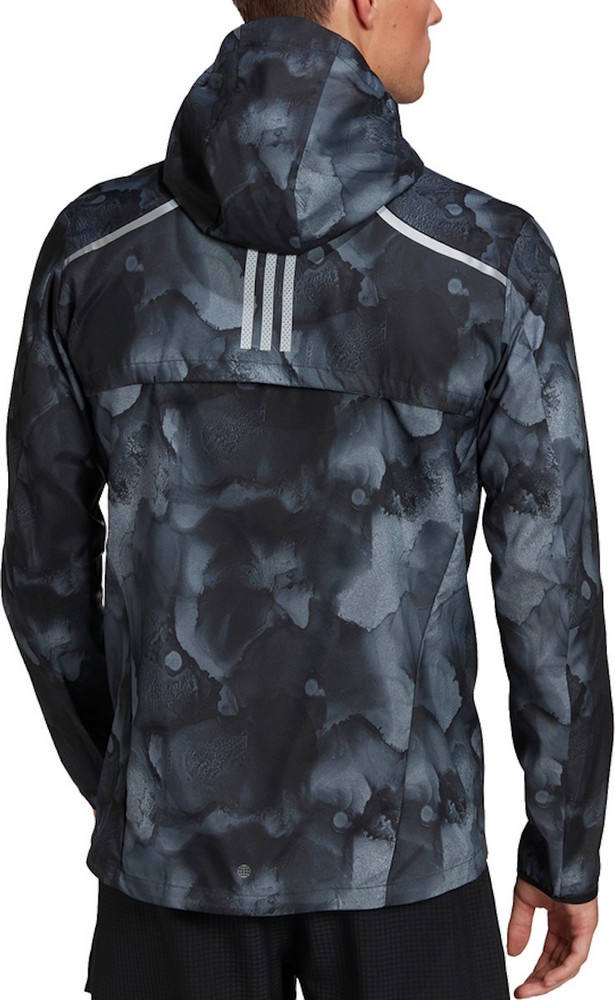 Мужская Ветровка Adidas MARATHON JKT S Серый photo 3