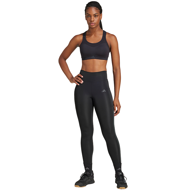 Panta-colanti Adidas OPT 3S 1/1 / Femei / XS / Negru photo 4