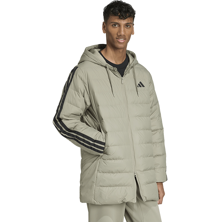 Куртка мужская Adidas ESS 3S LD HD PA L Зелёный photo 2
