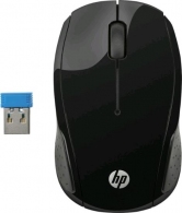 HP 200 Black Wireless Mouse thumbnav 1