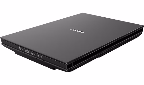 Scanner Canon Canoscan LiDE 300, CIS sensor, 3-colour (RGB) LED, 2400 x 2400dpi, 48-bit colour, 10 seconds - Color/A4/300dpi, USB 2.0, Upright scanning, PDF files creation function, Sent to Cloud, Scan thick documents Z-lid, D:250x367x42mm, W:1,7kg 