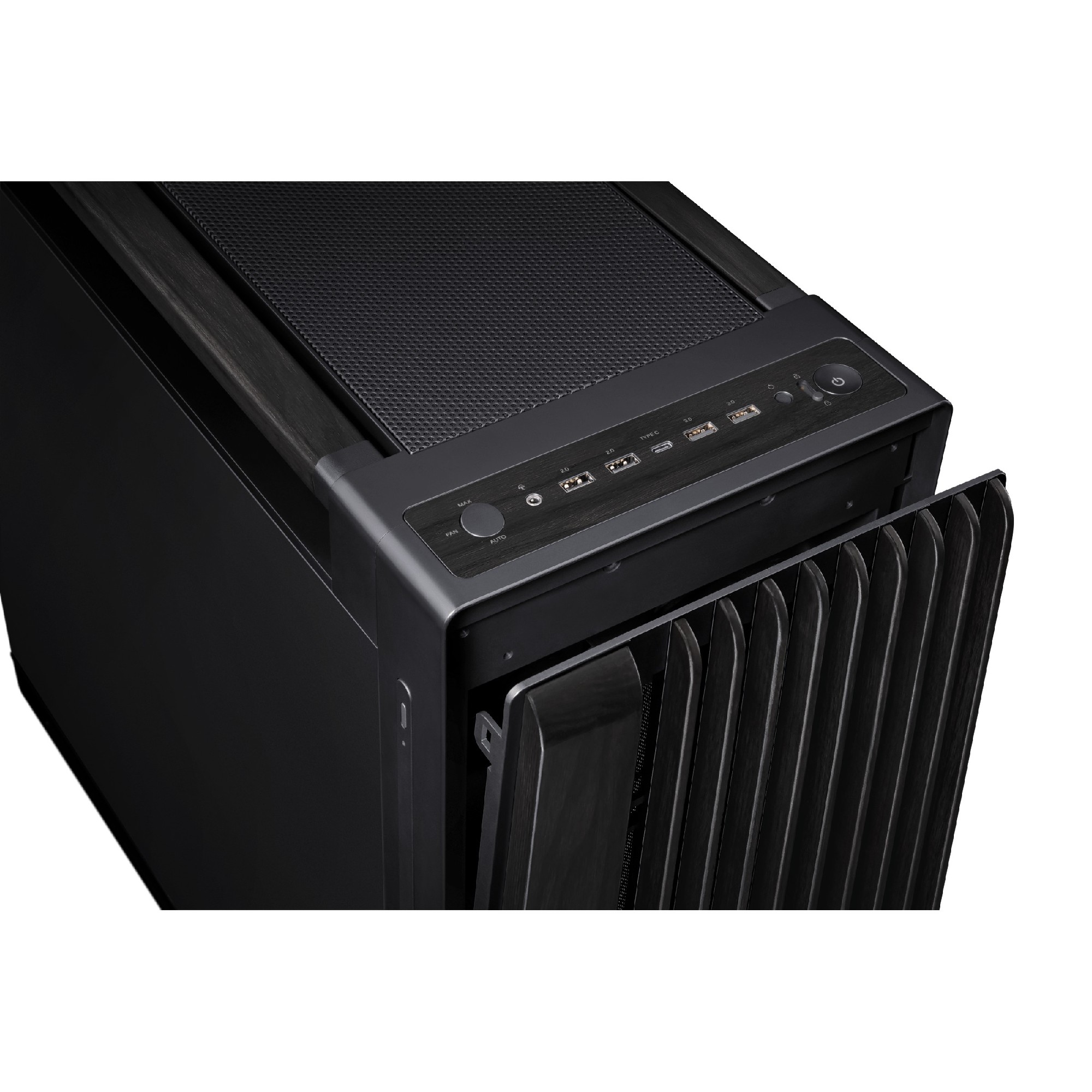 Корпус ASUS ProArt PA602 Wood Edition/ no PSU / 2x220mm, 1x140mm fan/ EATX/ Black photo 6