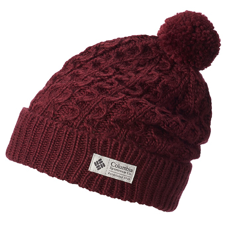 Columbia Hideaway Haven Beanie DB Bordo photo 1 Columbia Hideaway Haven Beanie DB Bordo photo 1
