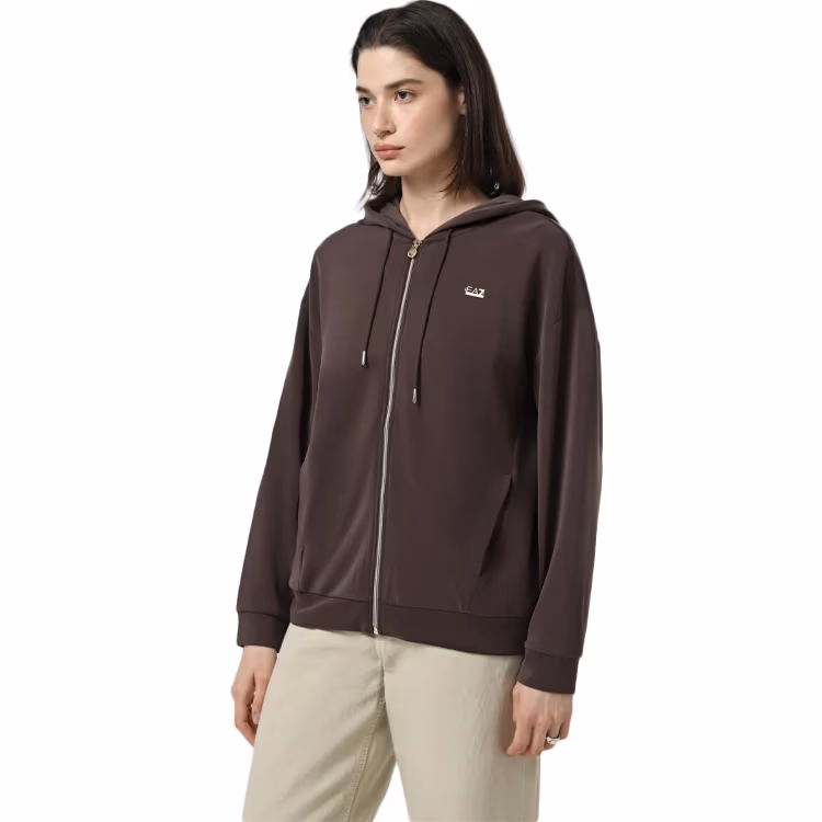 Hanorac EA7 EMPORIO ARMANI TRAIN CORE LADY RELAX W HOODI