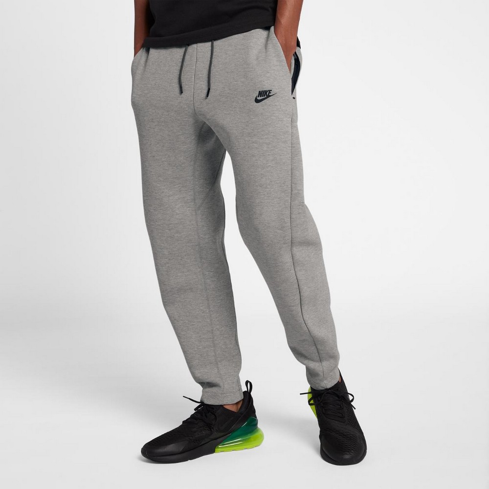 Брюки Nike M NSW TCH FLC PANT OH L Серый    Мужской photo 2