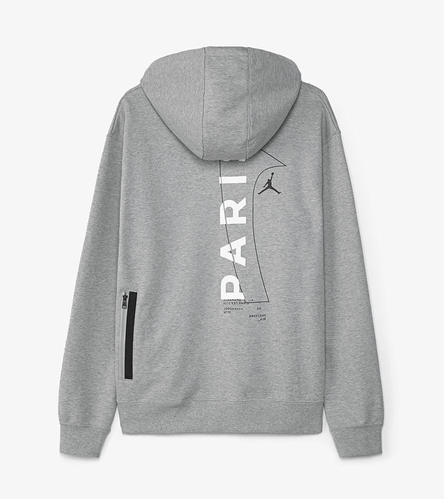 Hanorac pt bărbați Nike M J PSG FLC PO XS Gri photo 2