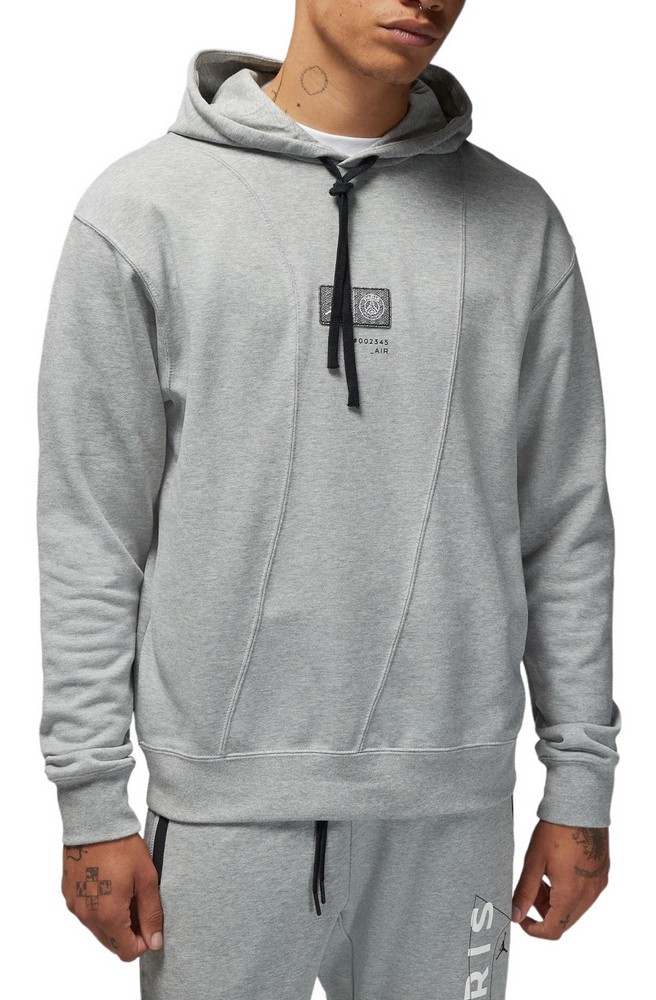 Hanorac pt bărbați Nike M J PSG FLC PO XS Gri photo 3