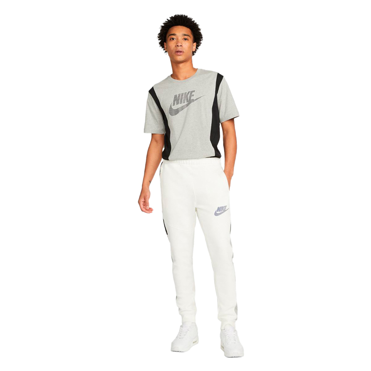 Tricou bărbătesc Nike M NSW HYBRID SS TOP M Gri-negru photo 2