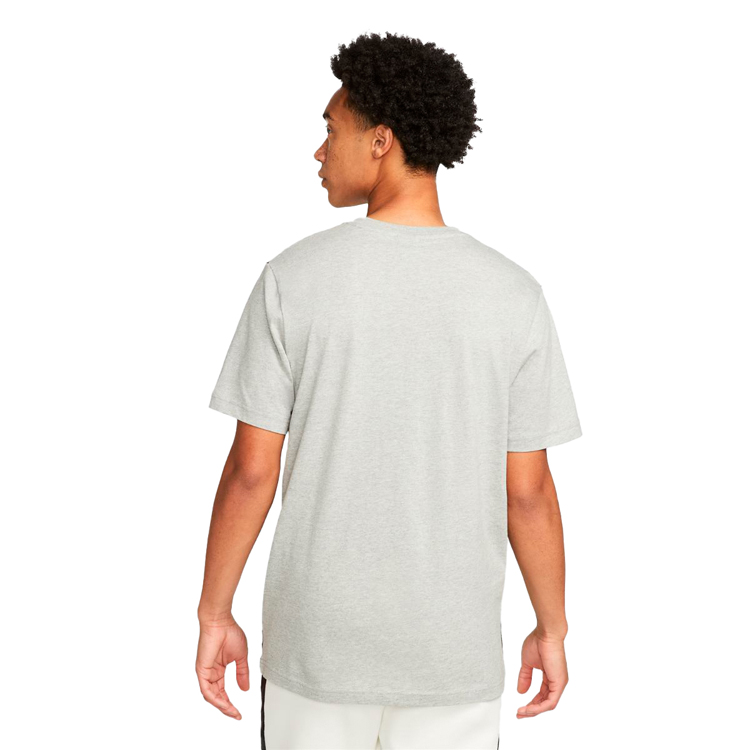 Tricou bărbătesc Nike M NSW HYBRID SS TOP M Gri-negru photo 4