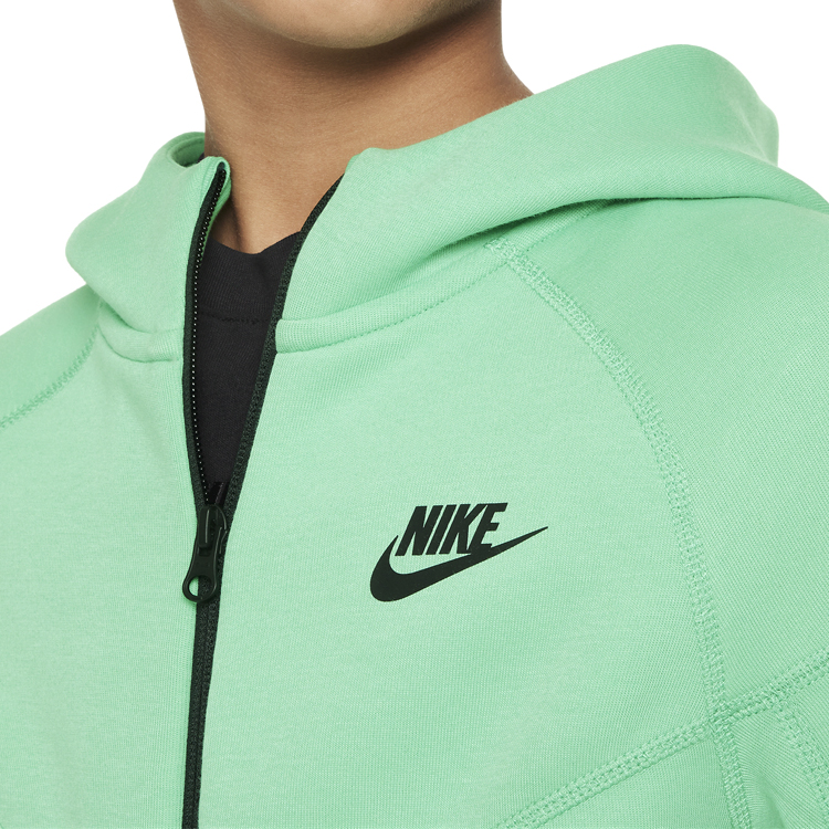 Толстовка Nike B NSW TECH FLC FZ / Мужской / L / Зеленый photo 4