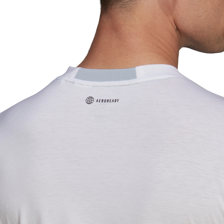Футболка мужская Adidas M D4T TEE S Белый photo 5