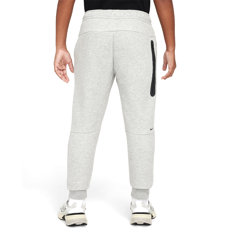 Pantaloni Nike B NSW TCH FLC JGGR - PD S+ Gri Barbati photo 2