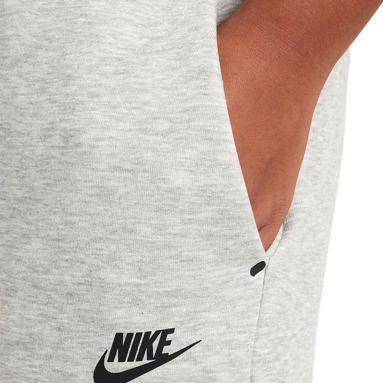 Pantaloni Nike B NSW TCH FLC JGGR - PD S+ Gri Barbati photo 4
