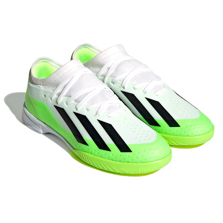 Бутсы Adidas X CRAZYFAST.3 IN J / Мужской / 32 / Белый/Желтый photo 4