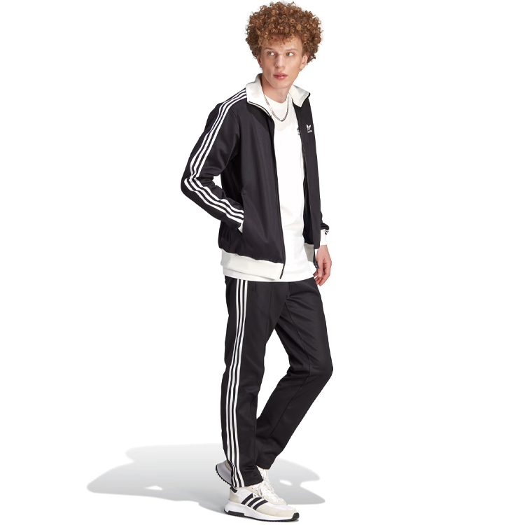 Hanorac pt bărbați Adidas CLASSIC TT XS Negru photo 2