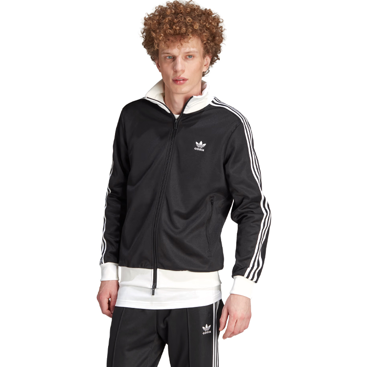 Hanorac pt bărbați Adidas CLASSIC TT XS Negru photo 3