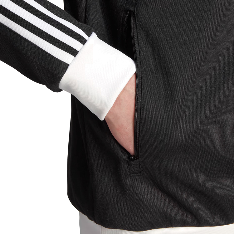 Hanorac pt bărbați Adidas CLASSIC TT XS Negru photo 5