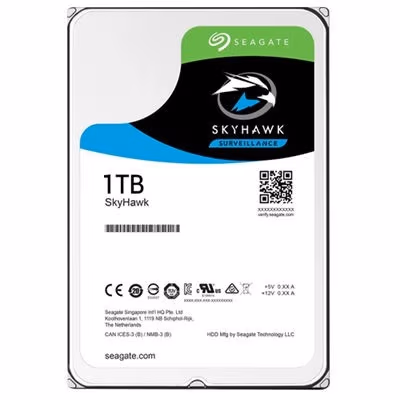3.5” HDD 1.0TB  Seagate ST1000VX005  SkyHawk™ Surveillance, 5900rpm, 64MB, SATAIII 