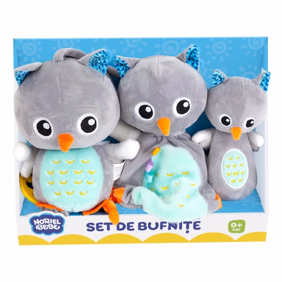 Noriel INT6399 Noriel Bebe - Bufnite Prietenoase Albastre 
