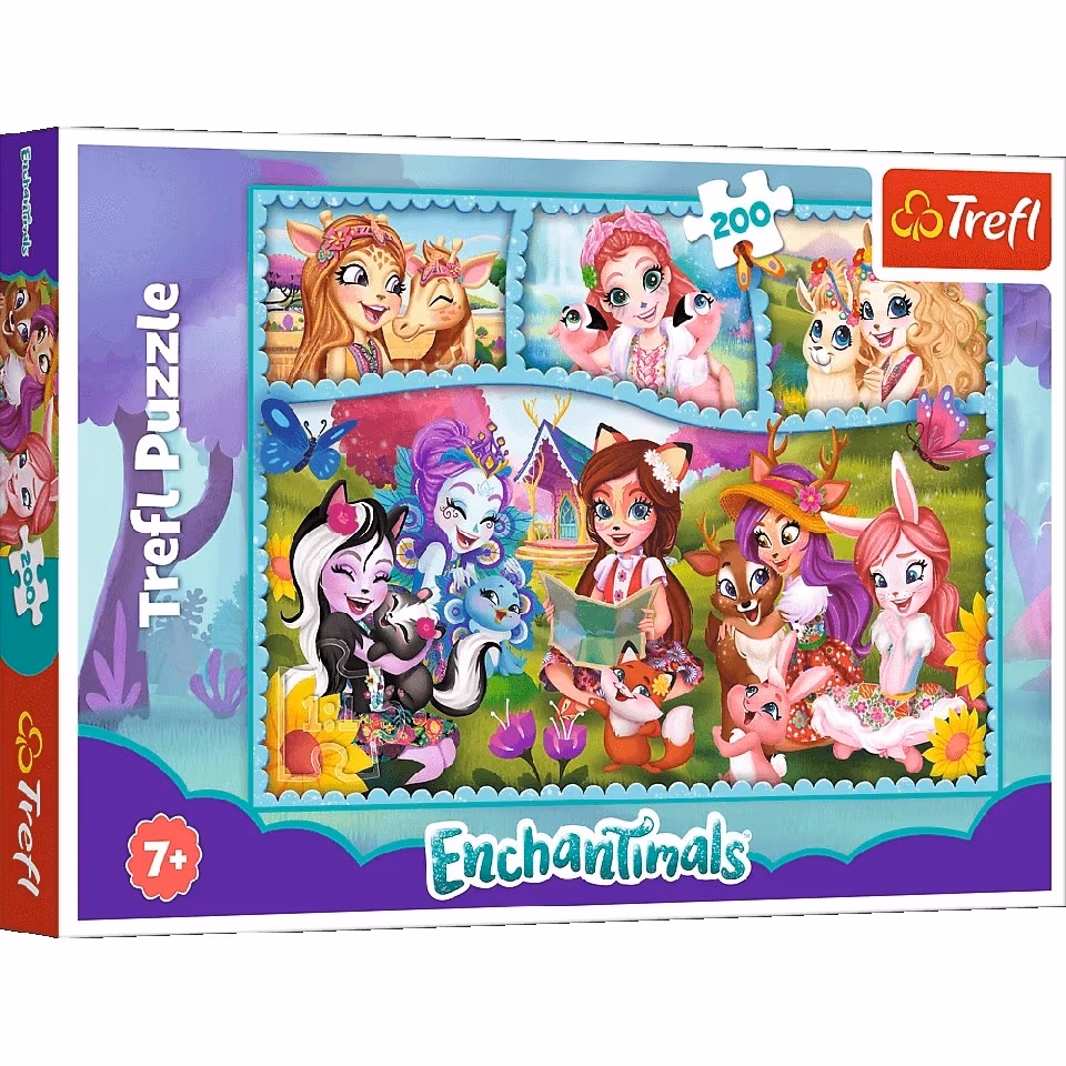 Trefl Puzzles 13261 - 200 Amazing Enchantimals