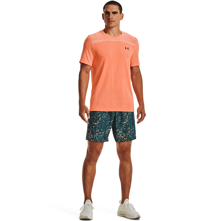 Tricou bărbătesc Under Armour SEAMLESS SS M Oranj photo 2