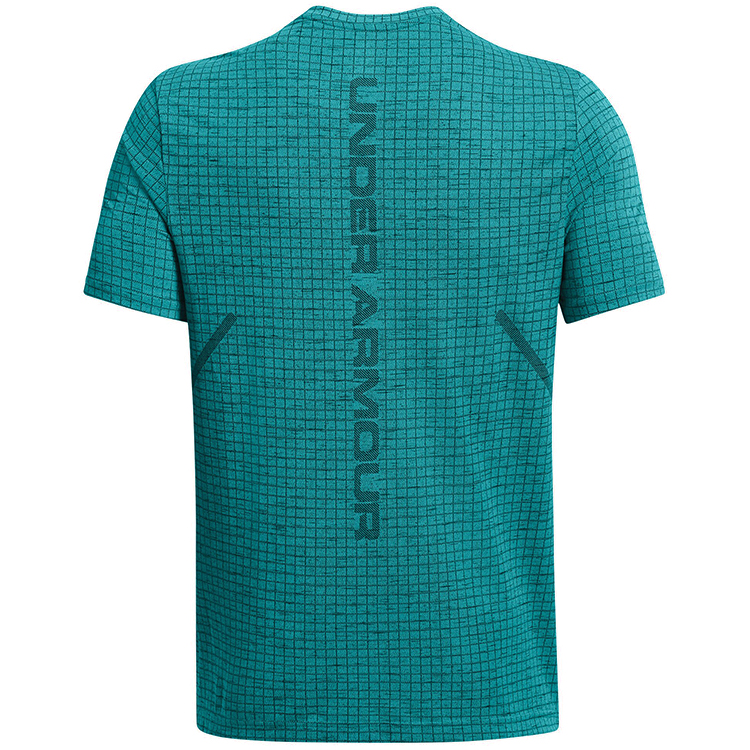 Tricou bărbătesc Under Armour Vanish Seamless Grid SS L Verde photo 4