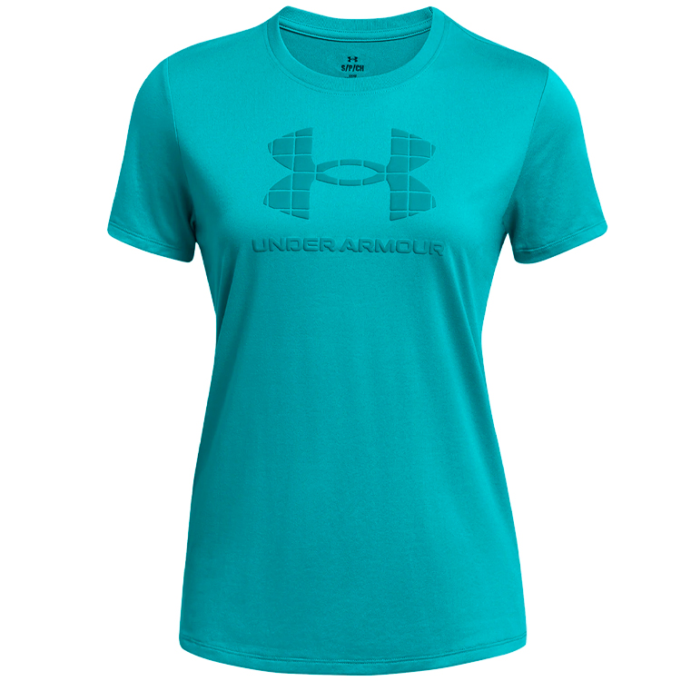 Tricou Under Armour UA Tech BL HD SS / Femei / L / Verde photo 1
