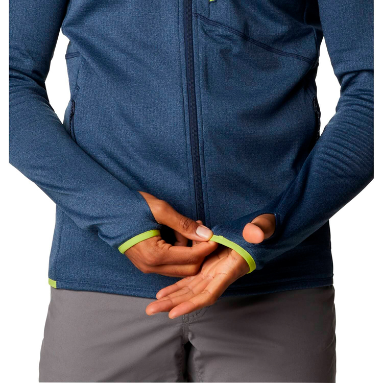 Hanorac pt bărbați Columbia Park View Fleece Full Zip S Albastru photo 3