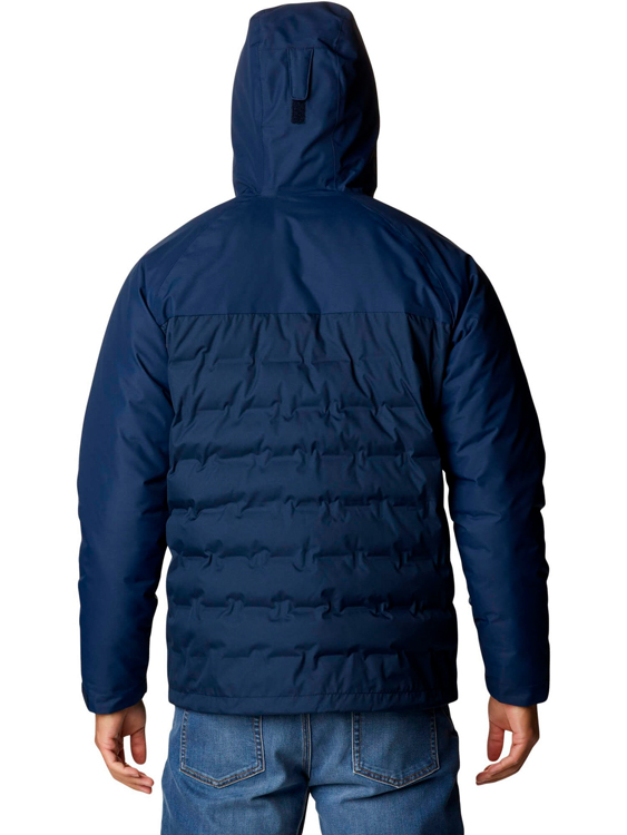 Geacă pt Barbati Columbia Grand Trek II Down Hooded Jacket S Albastru photo 2