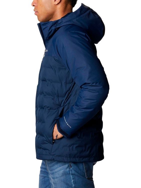 Geacă pt Barbati Columbia Grand Trek II Down Hooded Jacket S Albastru photo 3
