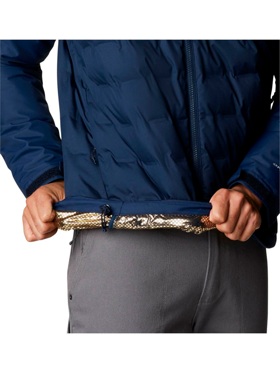 Geacă pt Barbati Columbia Grand Trek II Down Hooded Jacket S Albastru photo 5