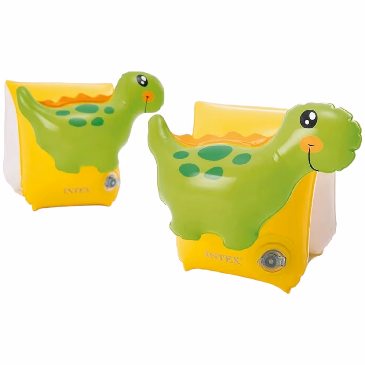 Aripioare gonflabile pentru inot INTEX DINOZAUR