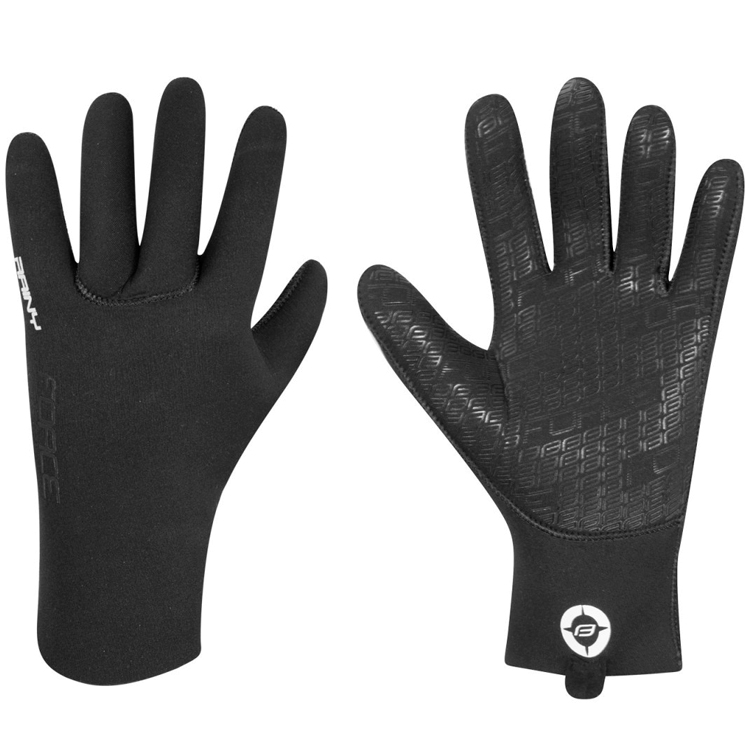 Manusi pentru bicicleta Force RAINY Negru photo 1