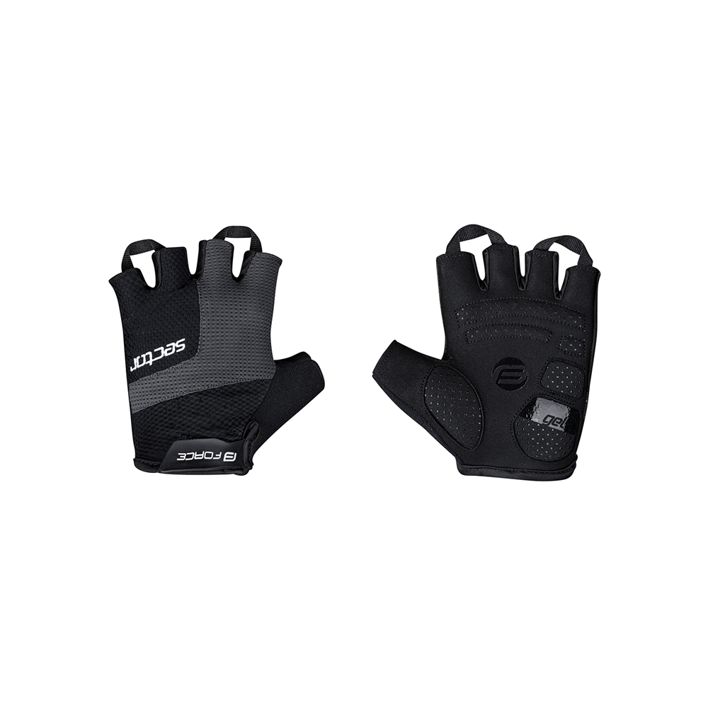 Manusi pentru bicicleta Force SECTOR Negru-gri 9052564 photo 3