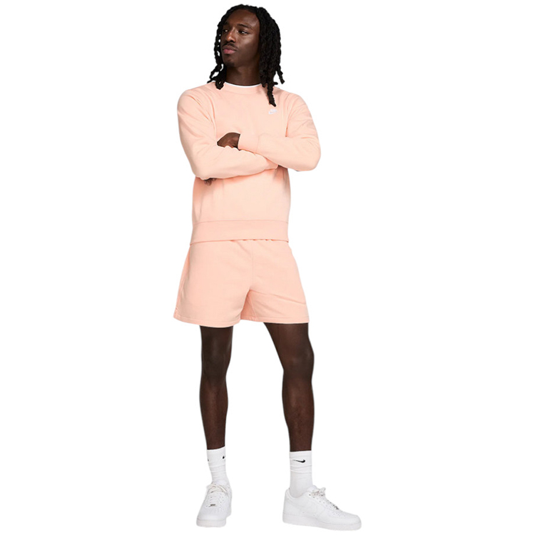 Sorti de bărbați Nike M NK CLUB FLOW FT SHORT M Piersica photo 2