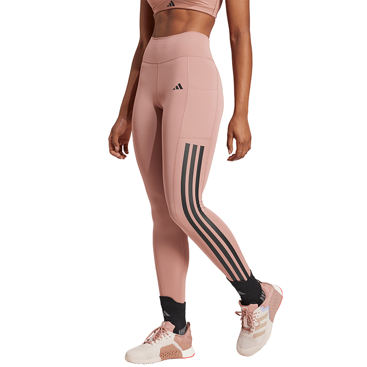Легинсы Adidas OPT 3S 1/1 / Женский / XXS / Красный photo 1