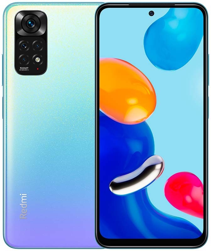 Смартфон Xiaomi Redmi Note 11 / 6.43'' / 4 ГБ / 64 ГБ / Синий photo 1 Смартфон Xiaomi Redmi Note 11 / 6.43'' / 4 ГБ / 64 ГБ / Синий photo 1