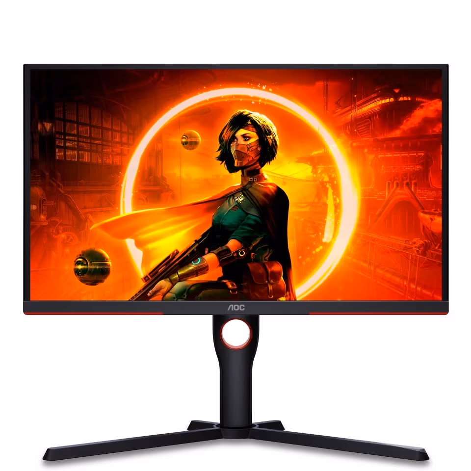 24.5” Monitor Gaming  AOC 25G3ZM/BK / 0.5ms / 240Hz / Black