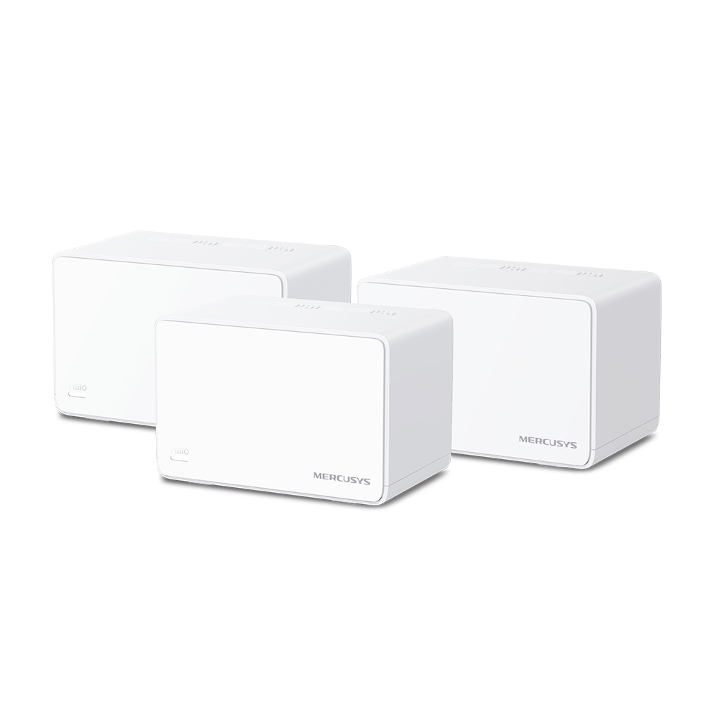 Mesh Wi-Fi System MERCUSYS Halo H80X (3-pack)  / AX3000 Dual Band / 3 x Gigabit LAN photo 1